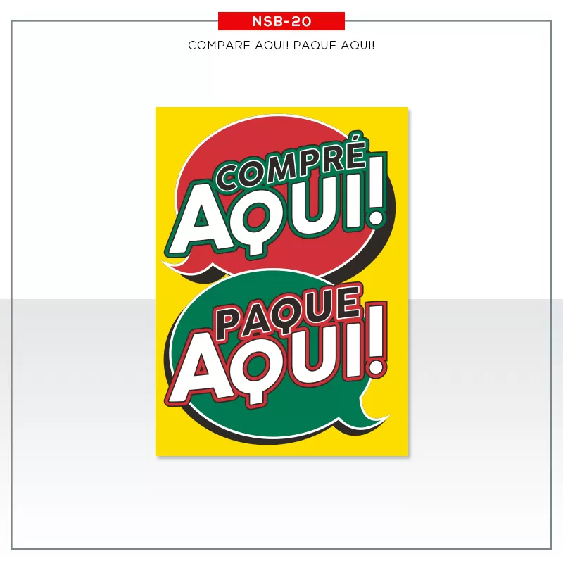Jumbo Under Hood SignsCompare Aqui! Paque Aqui! #nsb20