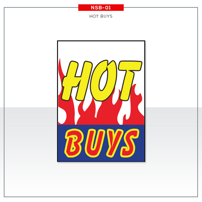 Jumbo Under Hood Signs Hot Buys #nsb01