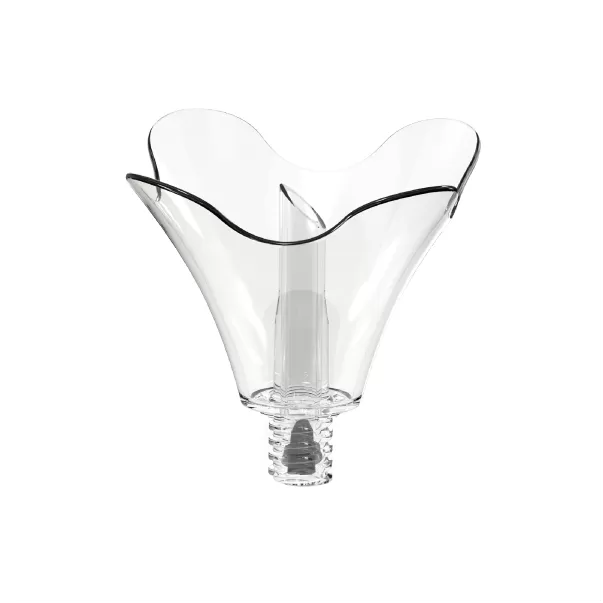 Permashine clear cup includes black inflation valve - #6-PSRPUCCLMPC - ships priority mail