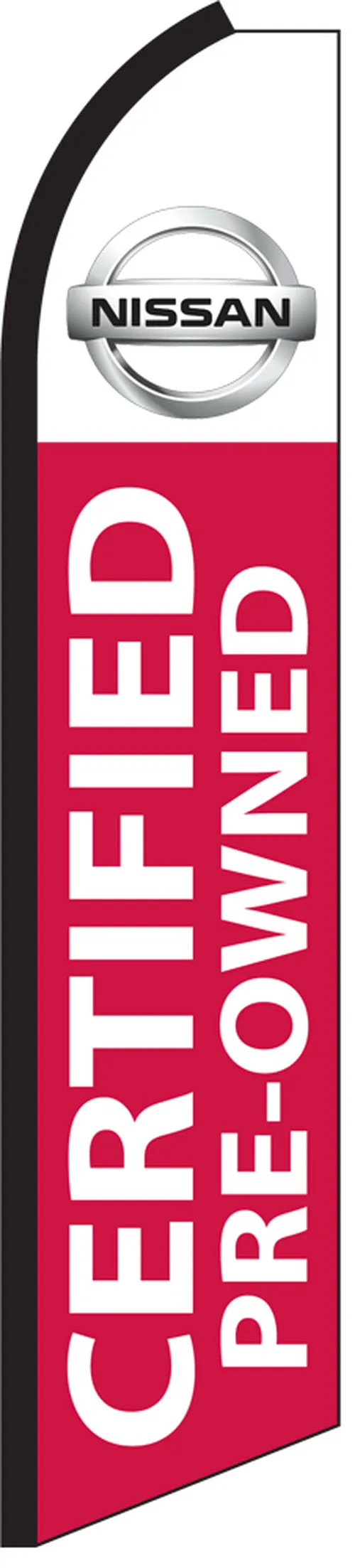 Nissan Certified Swooper Feather Flag #sw-0146