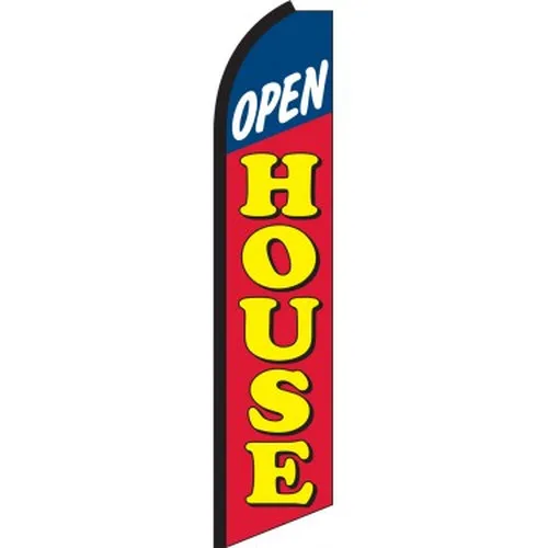 Open House Swooper Feather Flag #sw-0163