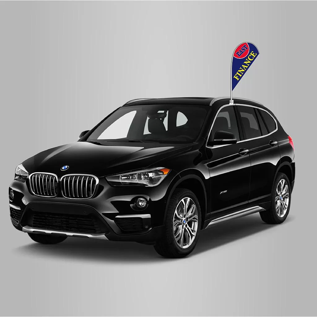 Easy Finance teardrop car window flag, design BM802