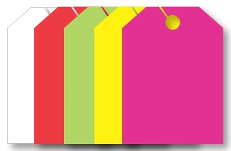 Mirror Hang Tags Blank #7511