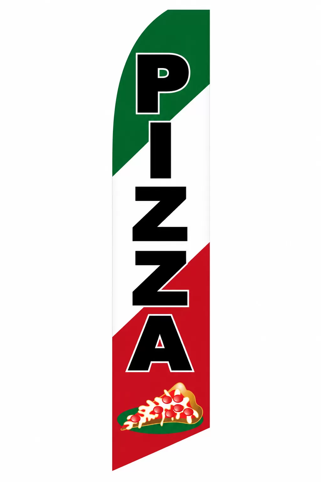 Pizza swooper feather flag, design SF-1734