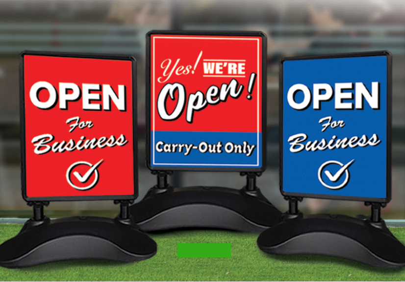 Open For Business Message Board Stock Kit #924