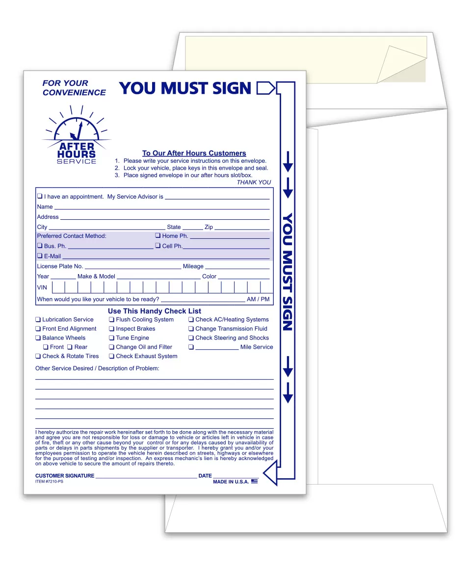Peel & Seal After-Hours Envelopes #7210-PS product preview