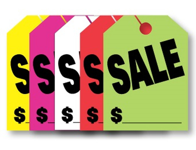 Mirror Hang Tags - Sale #7502