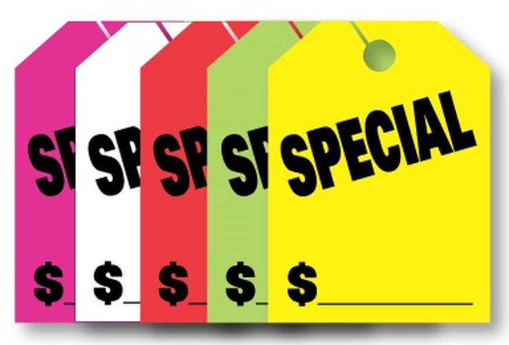 Mirror Hang Tags - Special #7503