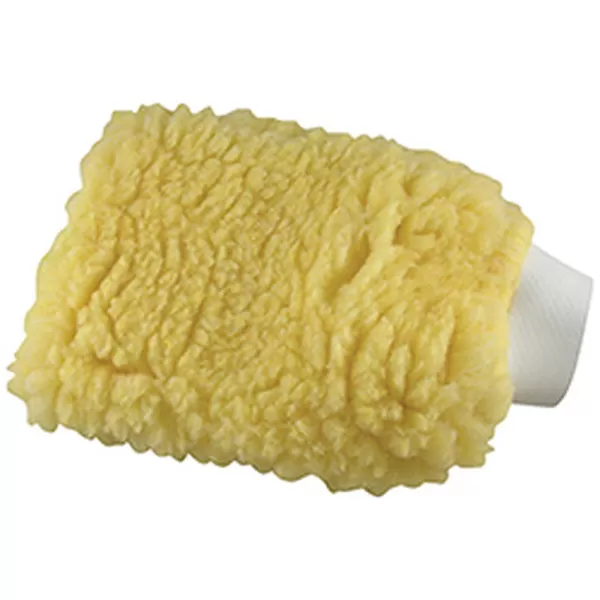 Gold Car Wash Mitt with Cuff - 8 x 11 in, 591-520