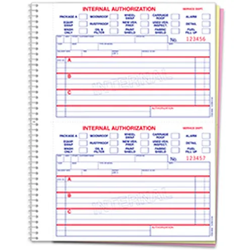 Internal Authorization Book #125 product preview