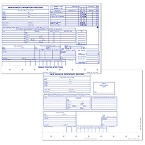 New Vehicle Records DUAS-305-1 product preview