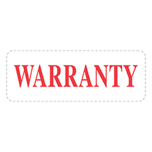 Self Inking Stamp - WARRANTY- Red Ink
