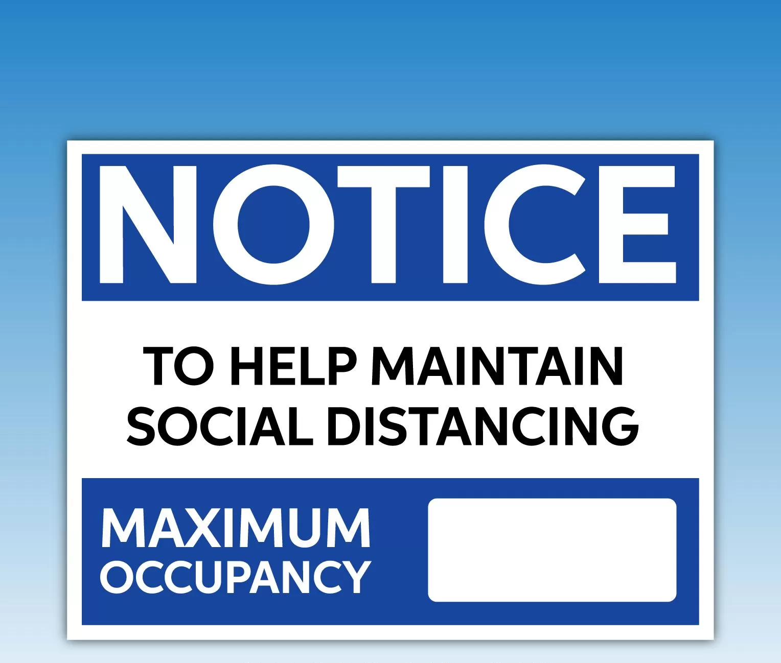 Dry Erase Decal - Notice #797