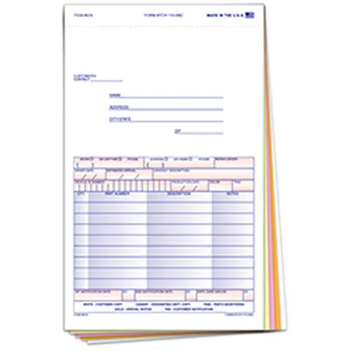 Special Parts Order Forms TOY-115-5NC product preview