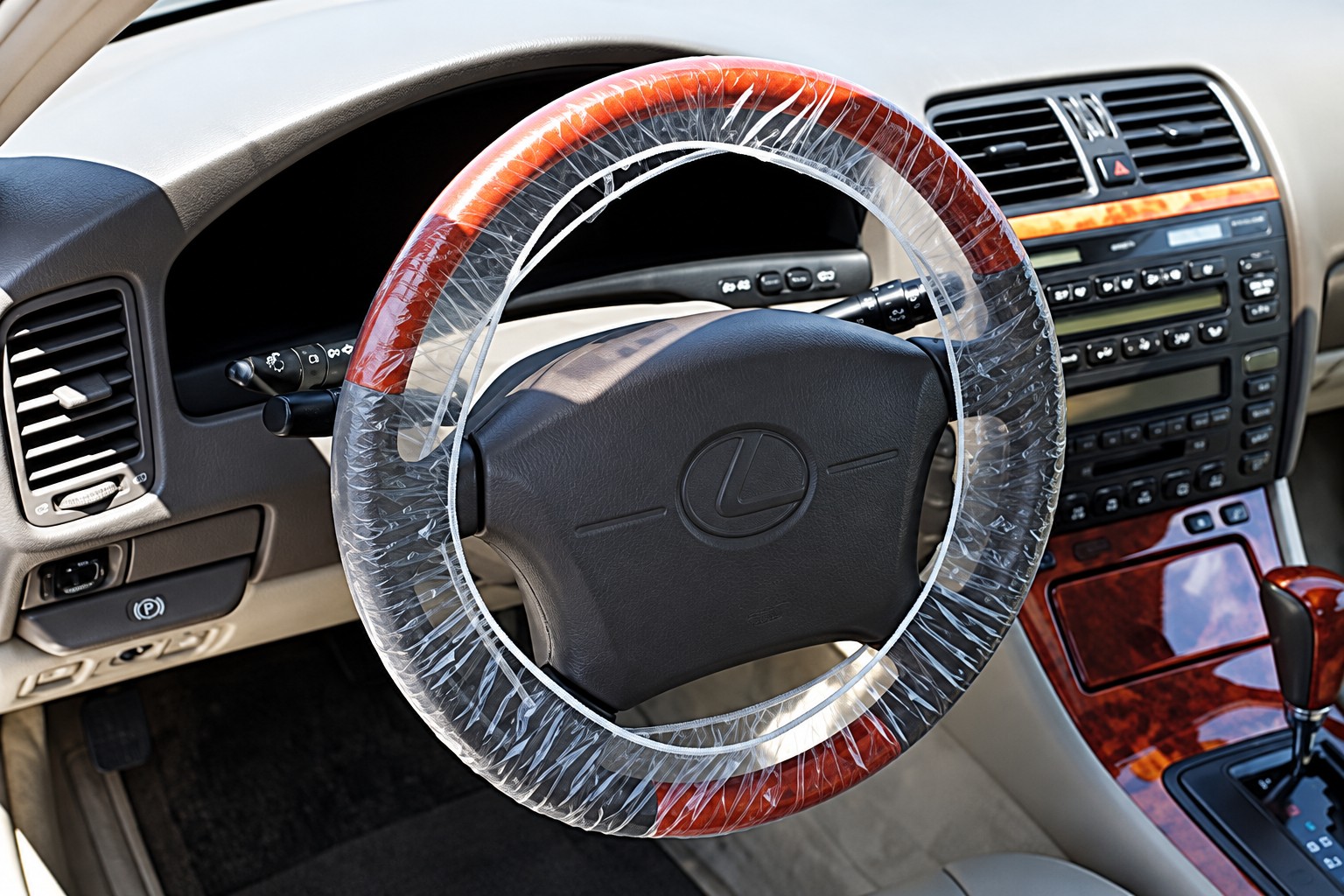 Double-Elastic Steering Wheel Covers - 500 per Box