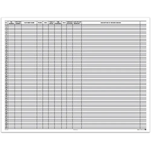 RS-57 Service Route Sheets product preview