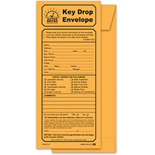 Kraft Key Drop Envelopes product preview