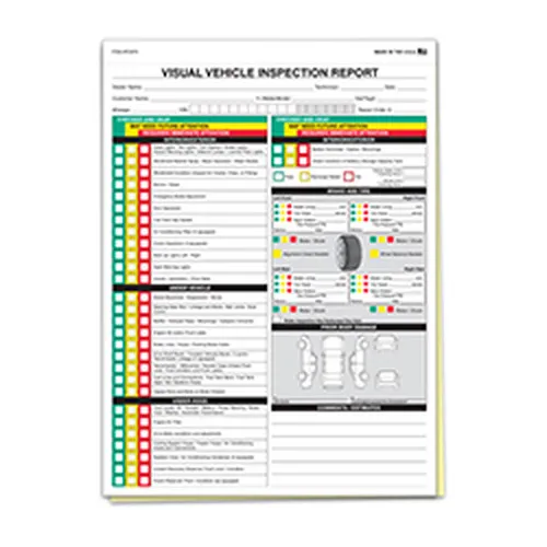 Visual Vehicle Inspection Forms product preview