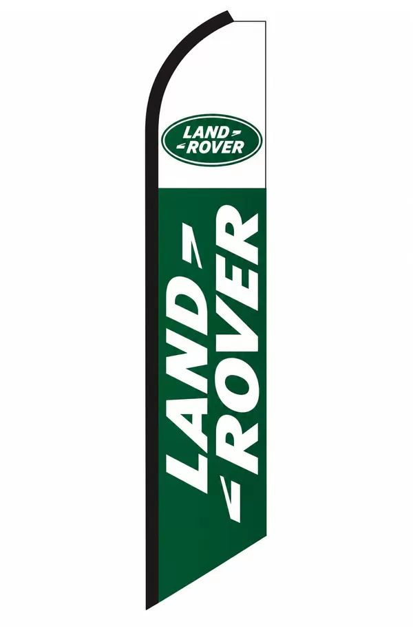 Land Rover vertical swooper feather flag