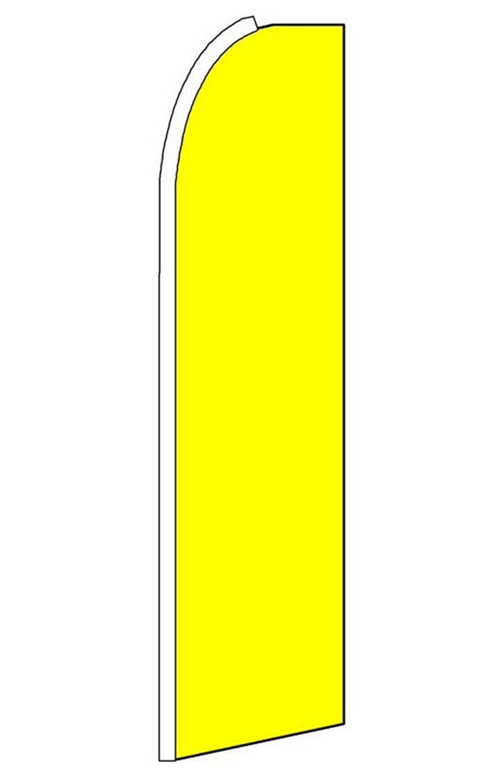 1/2 Price SOLID YELLOW Flag