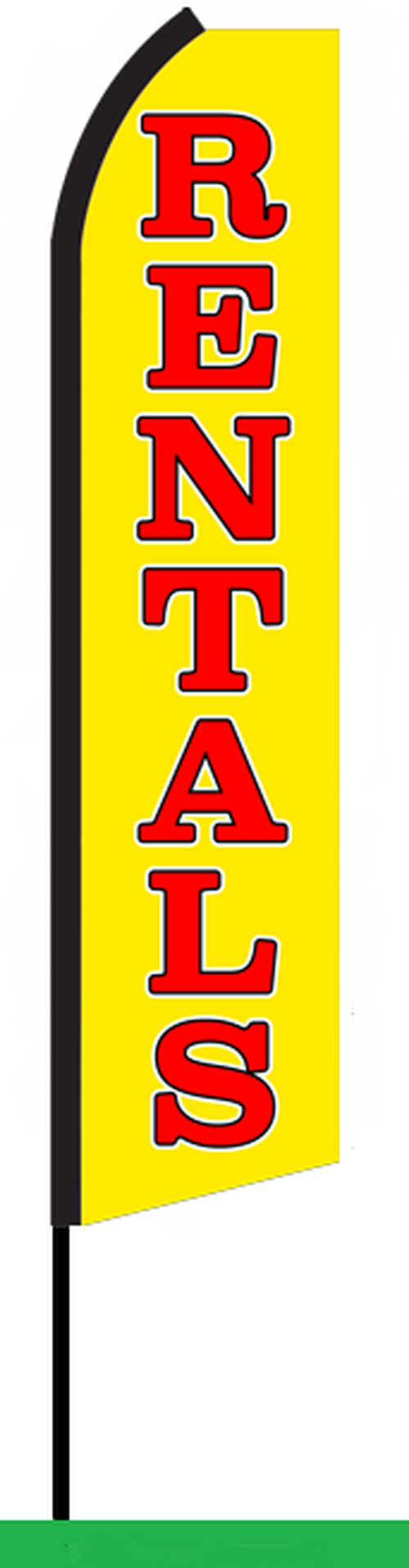 1/2 Price RENTALS Flag