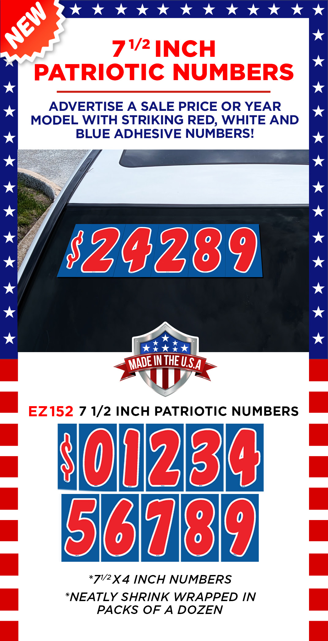 PATRIOTIC NUMBERS EZ152