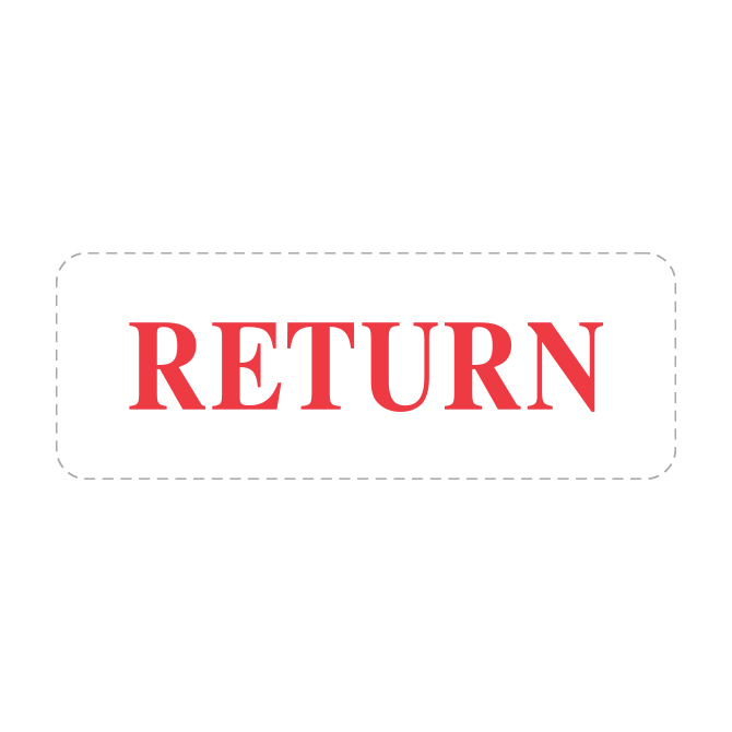 Self Inking Stamp - RETURN